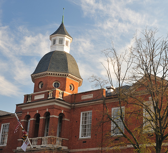 Anne Arundel County Courthouse in Annapolis, Maryland, USA"